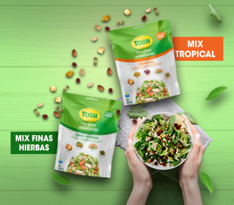 ¡Combina tus ensaladas y comidas saludables con los nuevos Toppings TOSH!
